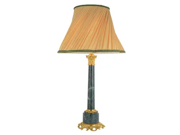 LUXURY FOUNDRY PALMIRA 742 - Marble and fabric table lamp by Il Bronzetto - view 2